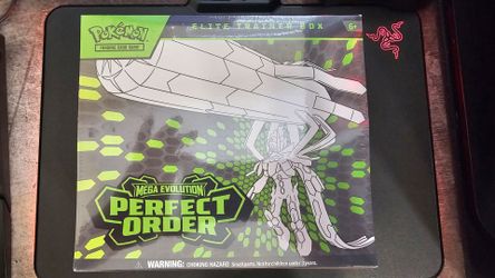 Pokemon Card Game - Perfect Order / Chaos Rising / Pitch Black - Elite Trainer Box Sealed
