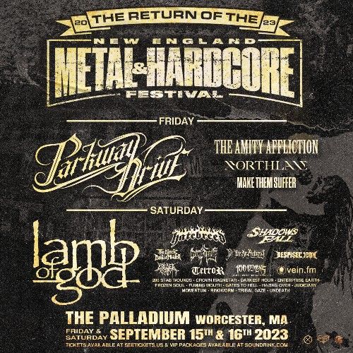 Lamb Of God Hatebreed And More. Concert Tickets 