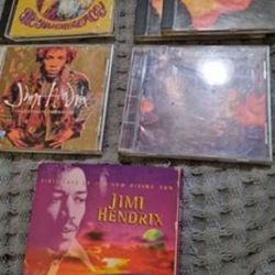Six Jimi Hendrix CD Collection 