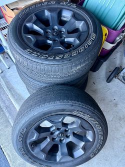 2025 Ram 1500 Night Edition 20” Rims