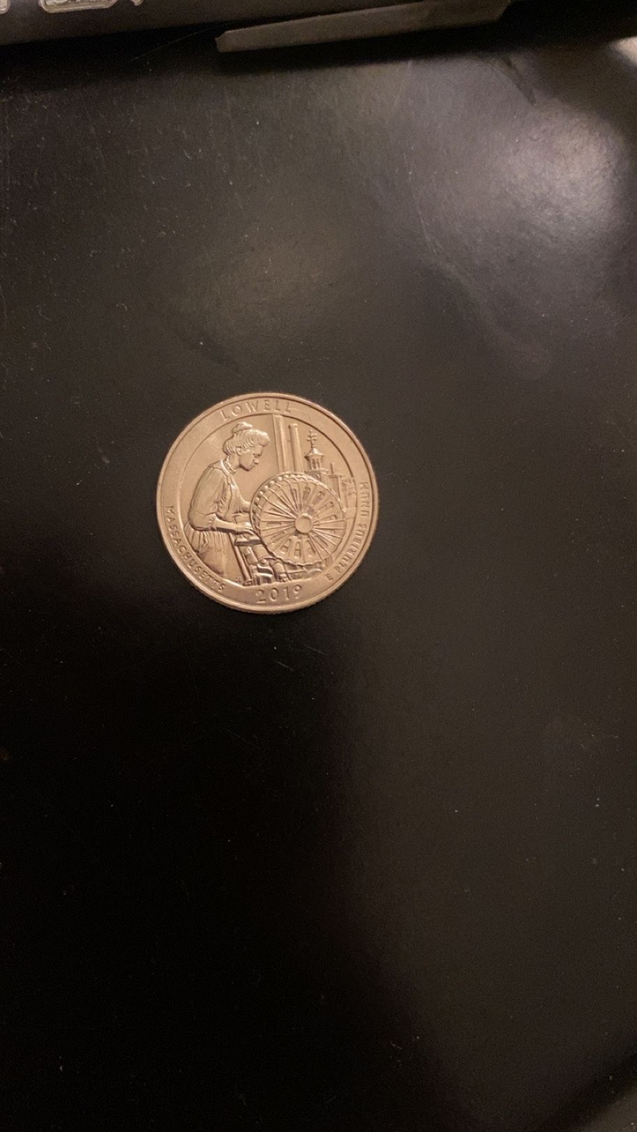 USA Lowell Quarter • 2019 Silver Bullion