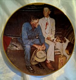 Norman Rockwell Collectible Plate
