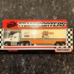 super star transporters matchbox hooters racing toy hauler Limited edition 