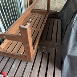 IKEA Outdoor Table And Bench