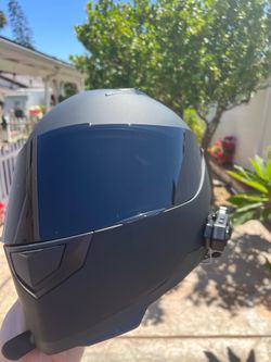 ILM Full Face Motorcycle Helmet (Large) + Bluetooth Headset