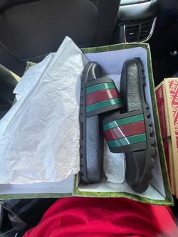 Men Gucci Slides Size 11