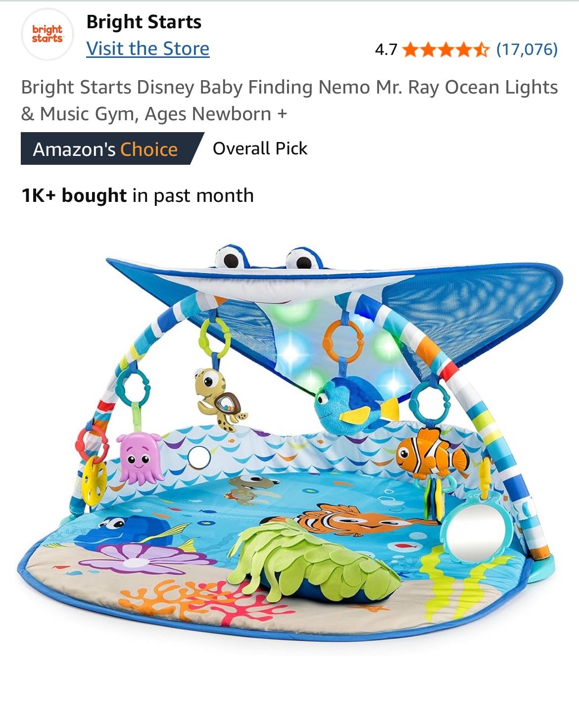 Finding Nemo Play Mat