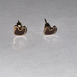 Larissa Loden Brown Chicken Earrings