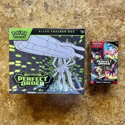 Pokémon Perfect Order NIB - Deal Price !!