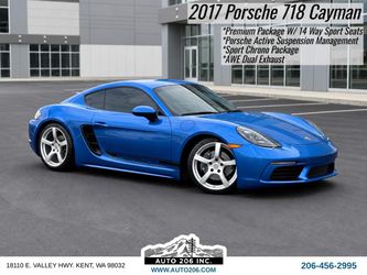 2017 Porsche 718 Cayman