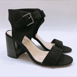 NINE WEST US 8 WOMEN heels black sandal