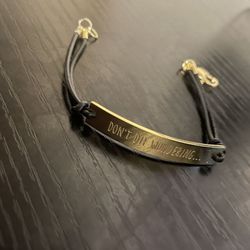 GLD “Don’t Die Wondering” Bracelet  