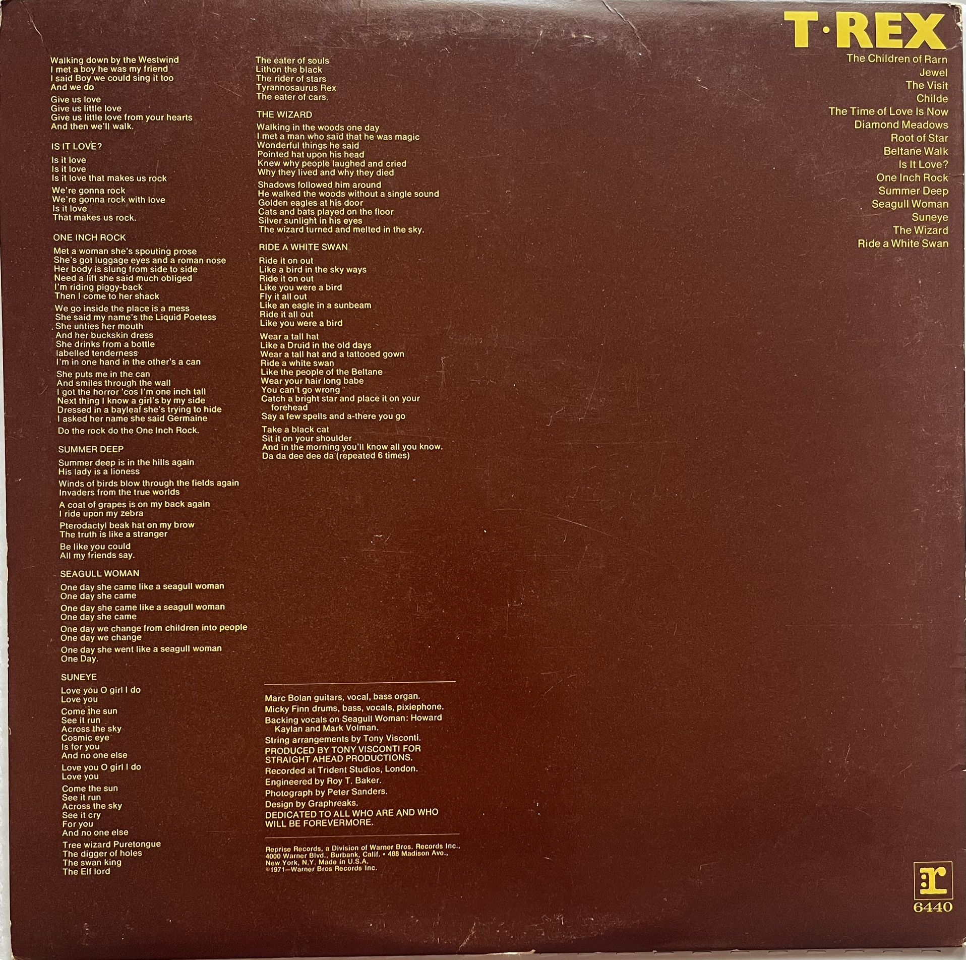 T.Rex - Self Titled