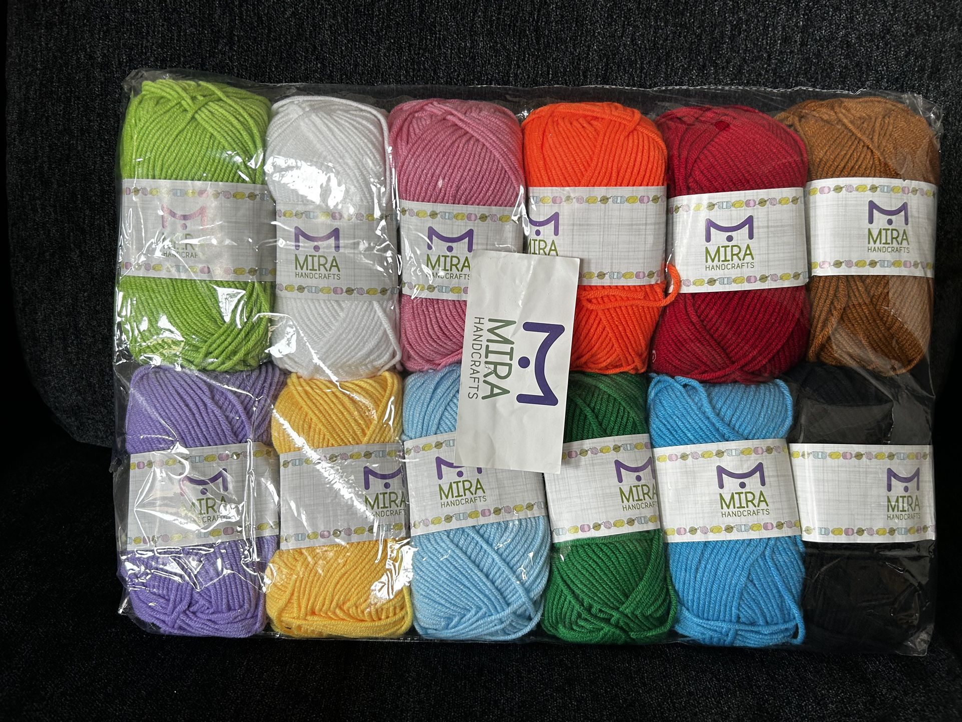 MIRA Handcrafts Acrylic Yarn Pack