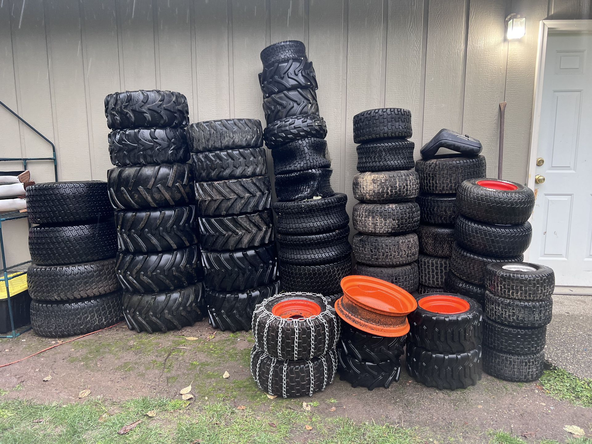 Small Tractor And Riding Mower Tires And Wheels