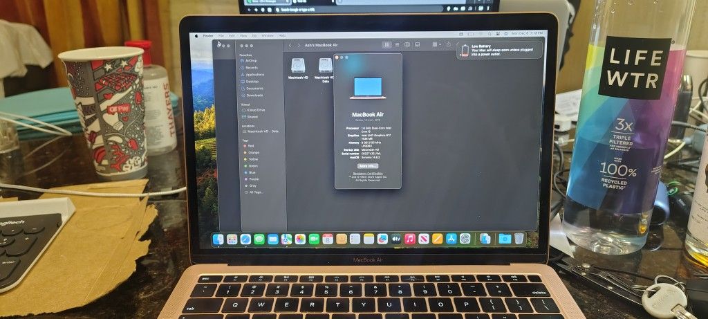 MacBook Air A1932 (2019) – 8GB RAM, 256GB SSD – Excellent Condition