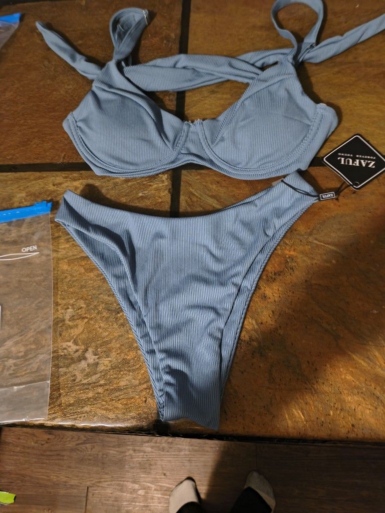 Bikini/Thong Size M/L Sage Green 