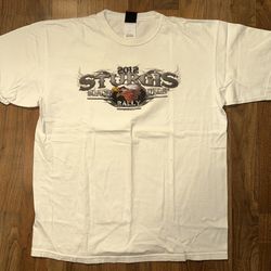 2012 Sturgis Harley Davidson, Rally T-Shirt Size Large