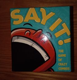 Say It Game