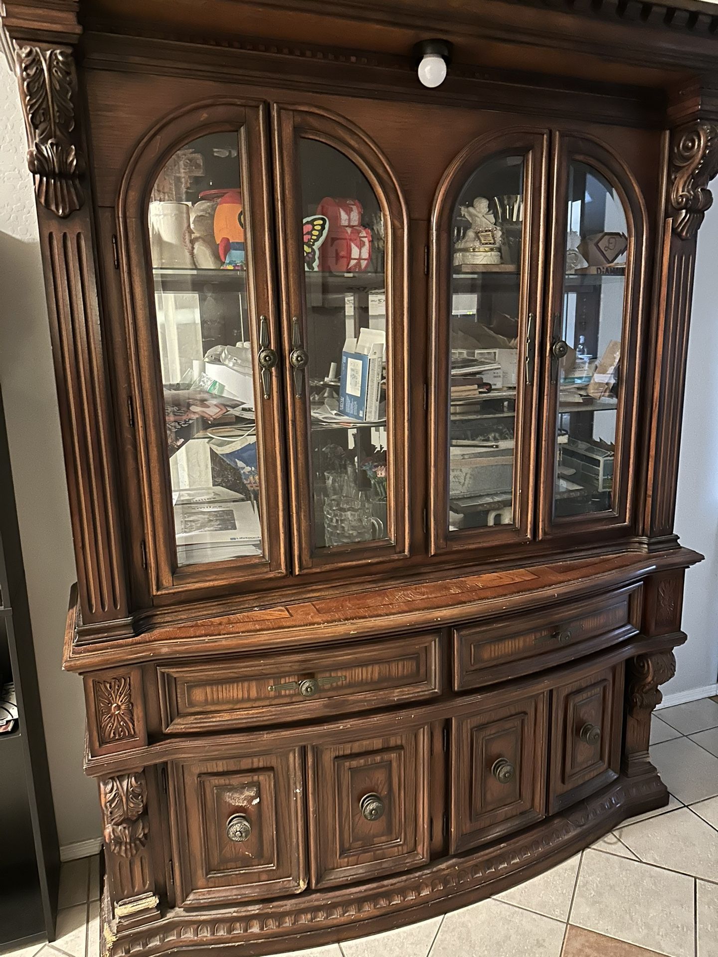 Vintage China Cabinet