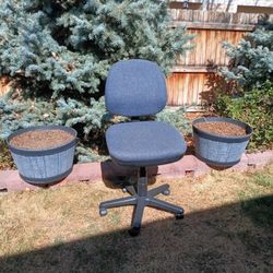 Adjustable office roller desk chair 39" tall