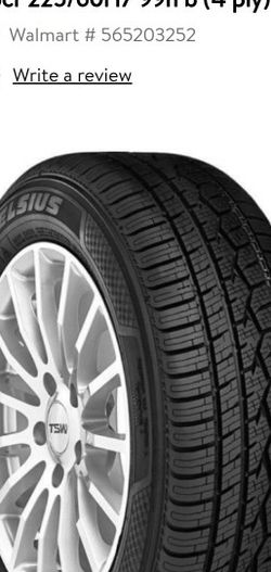 225/60R17 Toyo Celsius Brand New Set Of Four