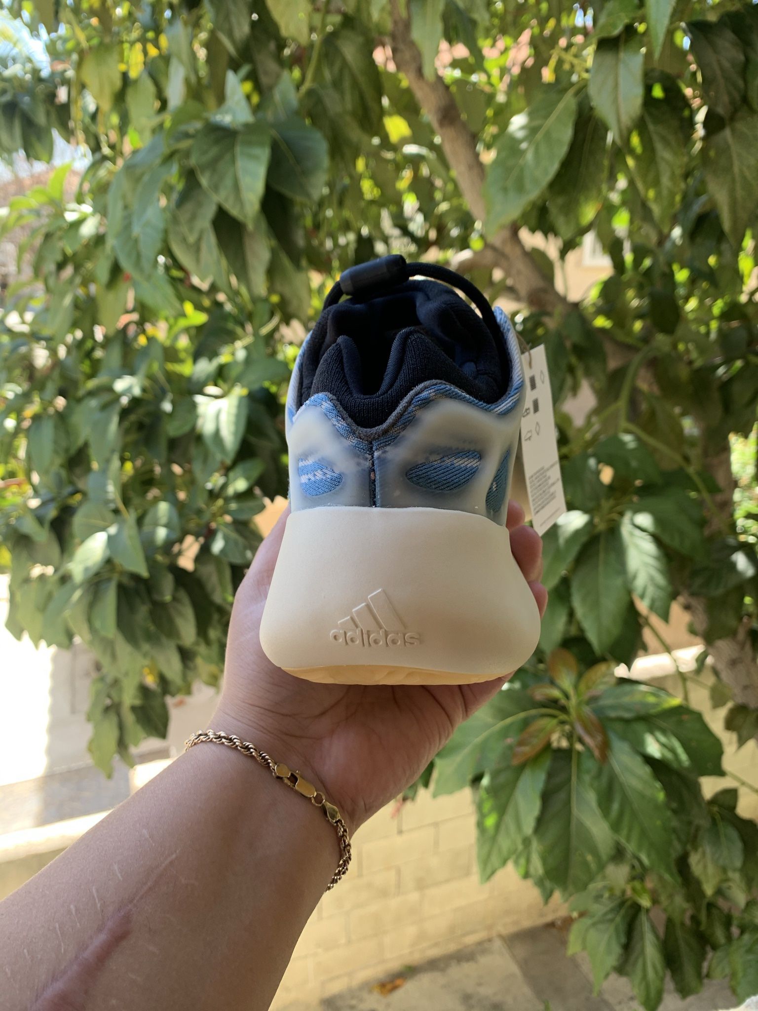 adidas gazelle silver green womens Yeezy 700 V3 "Kyanite" Sneaker Sticker  KicksOnSticks