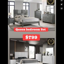 Queen Bed Set