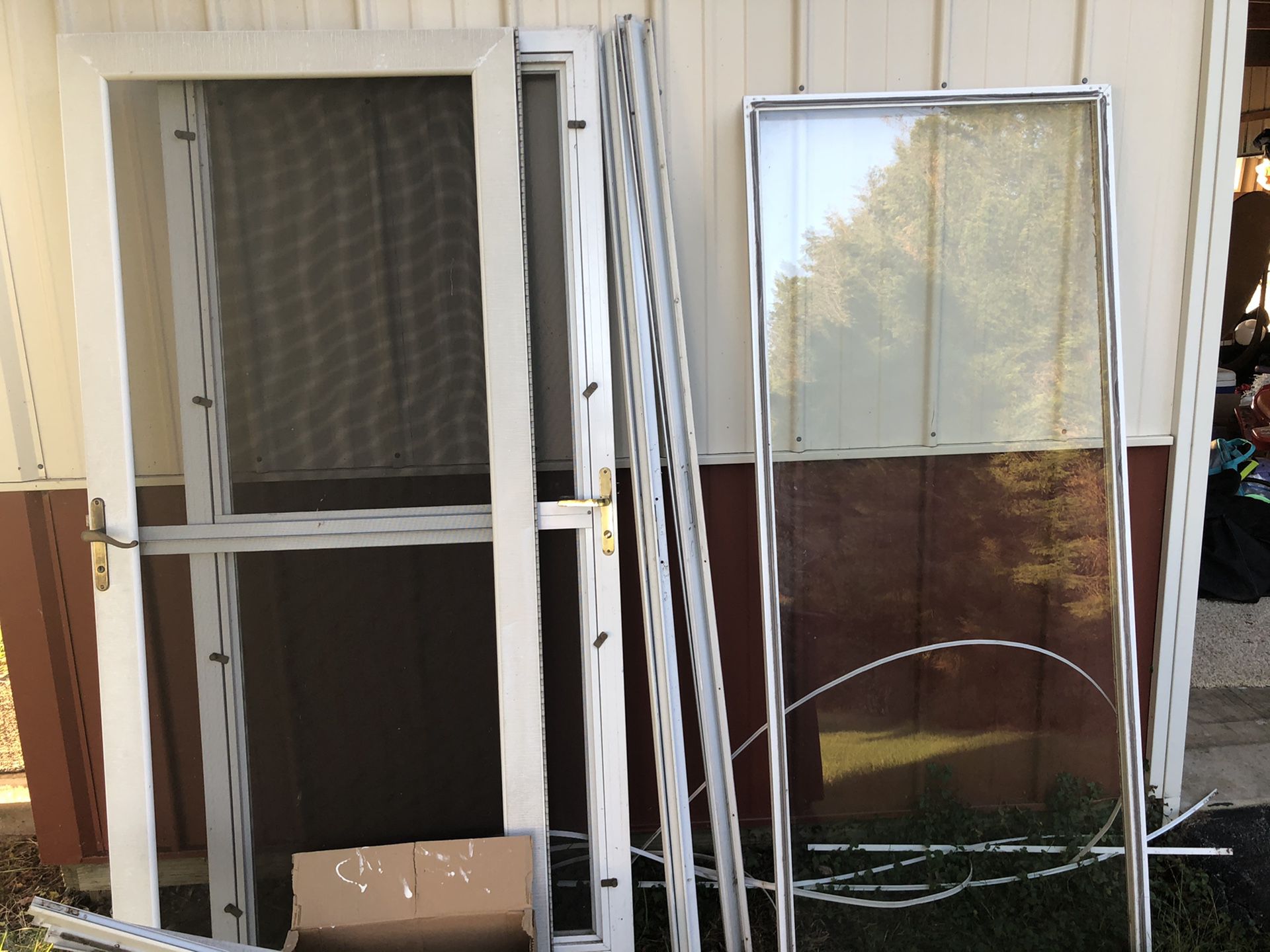 Glass / Screen Doors, all parts included