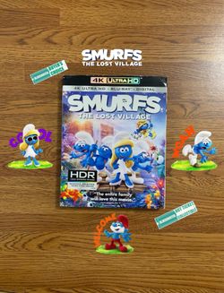 Smurfs: The Lost Village 4K UHD Blu-ray Combo Pack (4K UHD Blu-ray + Blu-ray)