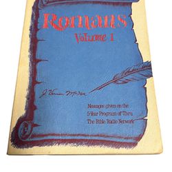 Romans, Volume I - Chapters 1 - 8 By: J. Vernon   This paperback book titled "Romans, Volume I - Chapters 1 - 8" is a great addition to any English la
