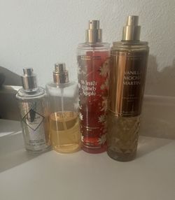 Fragrance Mists / Body Sprays Bath And Body Works, Mix Bar, & Paris Hilton