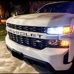 2504 PSX24W LED Fog Light Bulbs 6000K Xenon White 360° Light, Xtreme Super Bright PG20/7 Base Fog Lamps Replacement 5730 33-SMD 