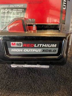 Milwaukee m18 6.0ah battery