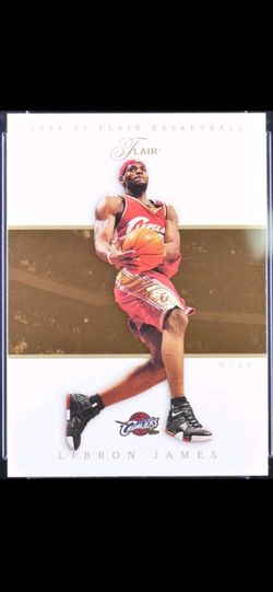 LEBRON JAMES FLAIR 2004 Cleveland Cavaliers
