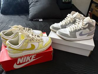 Women’s Nike Dunk Low & Air Jordan 1 Mid Bundle