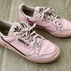 Size 5.5 Adidas Continental 80 Pink Sneakers Pink Women’s Shoes