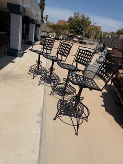 Meadowcraft Barstools