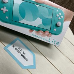 Nintendo Switch Lite New Game Console - Pay $1 today and pay the rest later -