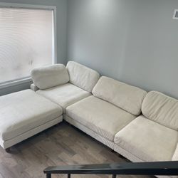 White Viral Wayfair Couch 