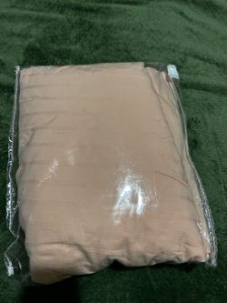 King sheet set peach