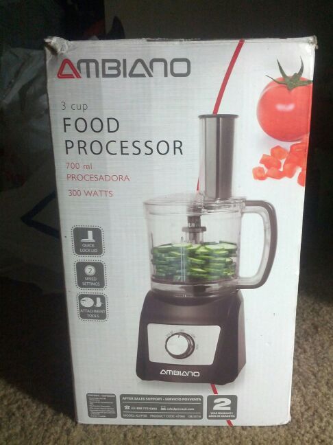 Ambiano 3 cup food processor for Sale in Joliet, IL - OfferUp
