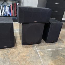 Polk Audio 3.1 Home Speakers Black, Subwoofer 