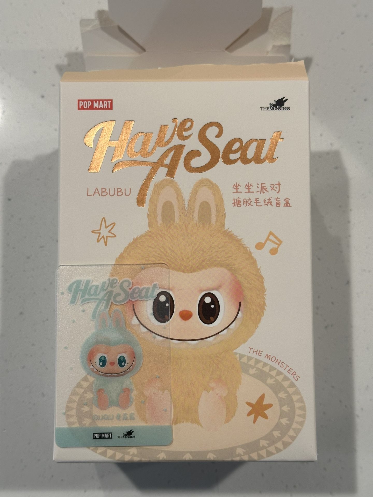 100% Authentic Pop Mart The Monsters Have A Seat Labubu Ququ