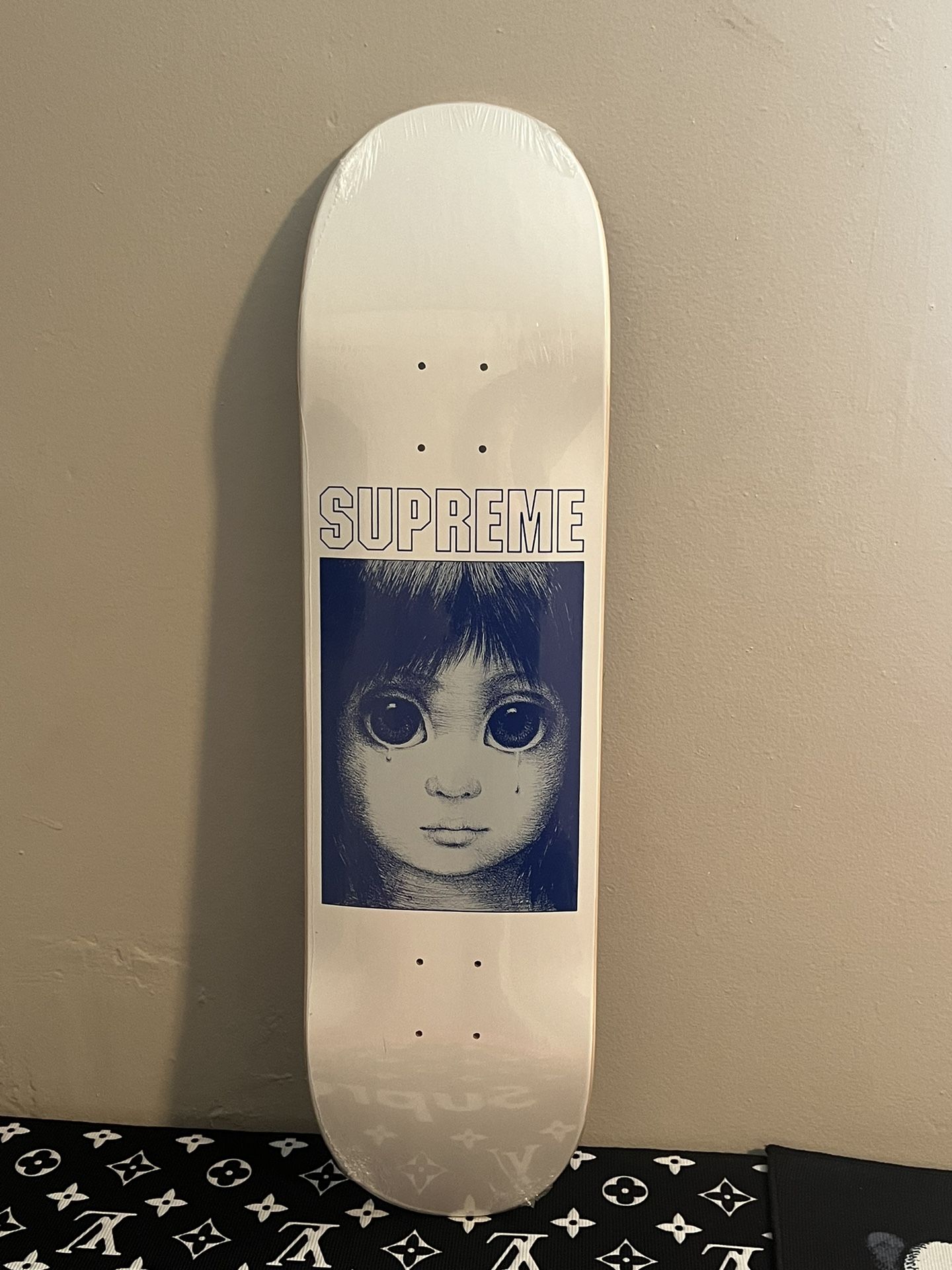 Supreme X Margaret Keane Tear Drop Skateboard Deck for Sale in San