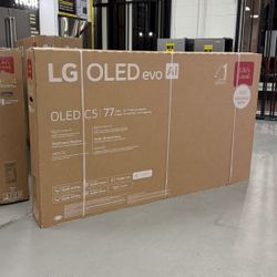 LG 77 Inch OLED C5 Series 4K HDR Smart TV