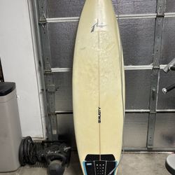 6’10” Rusty Surfboard
