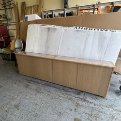 Living room cabinet  Shinnoki  Milk Oak wood  1,000