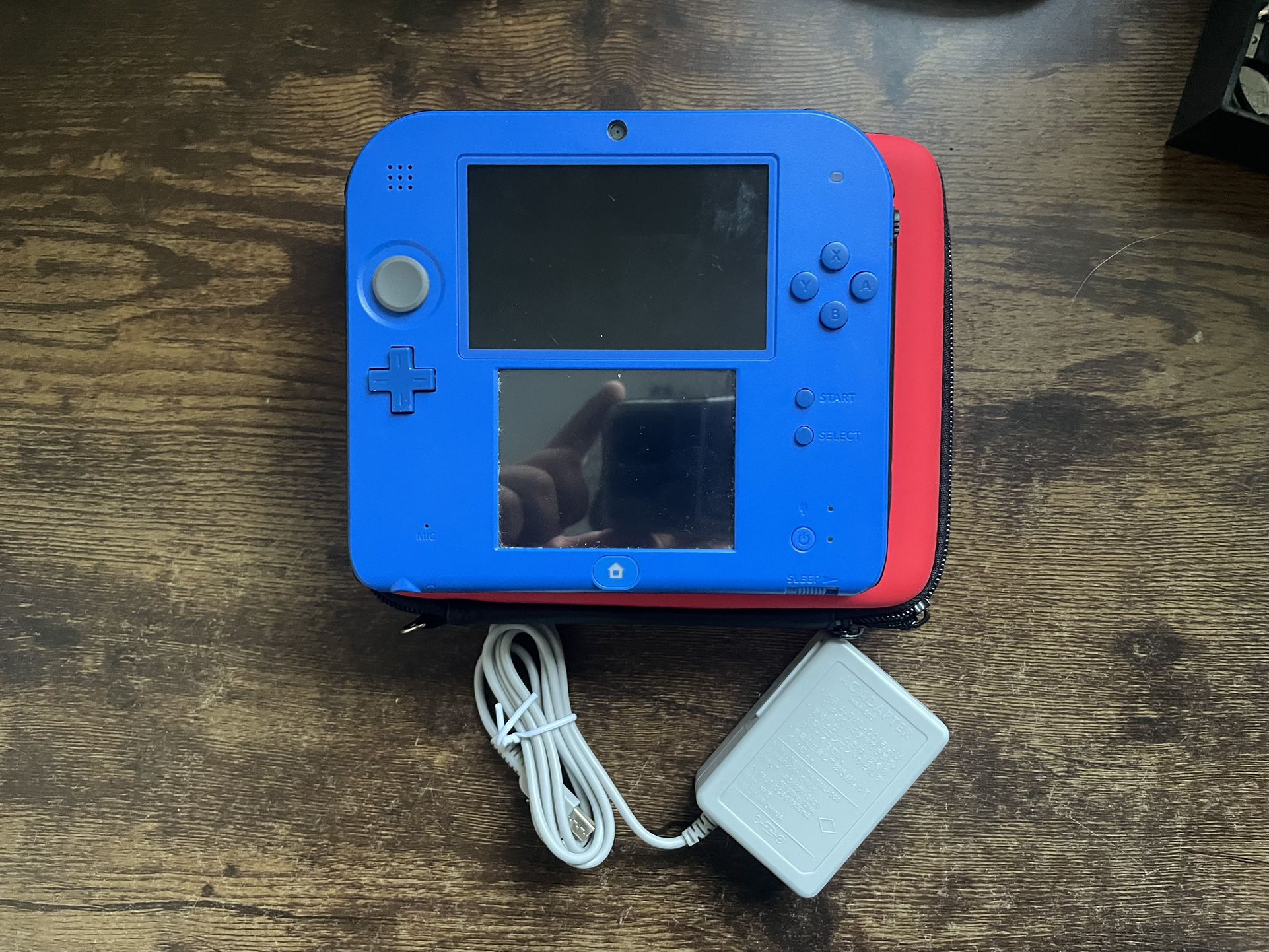 Nintendo 2DS Video Game Console - Blue With Over 250 Games