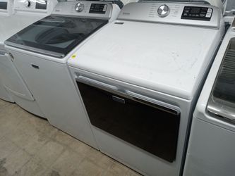 Maytag large capacity top load washer and dryer set - Free delivery